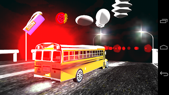 Toddler School Bus Kids Toy 3D