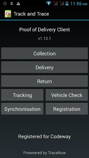 TraceNow Proof of Delivery