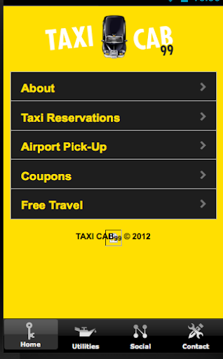 Taxi cab app