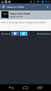 Pandora® internet radio - screenshot thumbnail