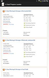 U-Haul Propane Locator Screenshots 1