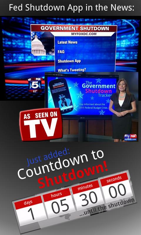 Federal Shutdown Tracker Screen 2
