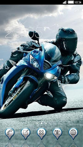 Sports Bike Clauncher Theme