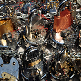 lock and key by Subrata Chatterjee - Artistic Objects Other Objects