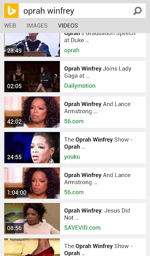 Oprah Winfrey Show Tube