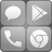 Glasklart - Icon Pack mobile app icon