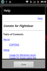 Comete for FlightGear (Beta) screenshot 3