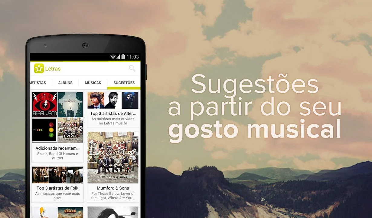 Letras.mus.br - screenshot