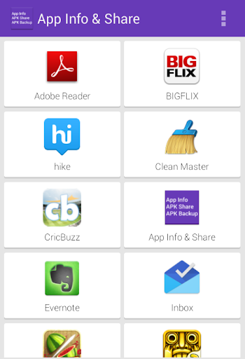 App Info Share Backup Free
