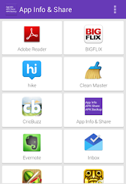 App Info / Share / Backup Free poster 1
