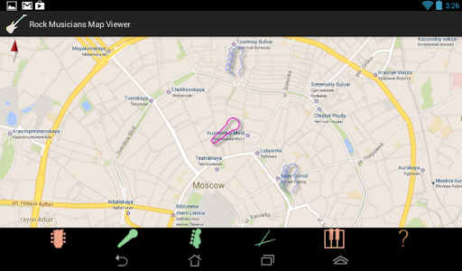 【免費社交App】Rock Musicians Map Viewer-APP點子