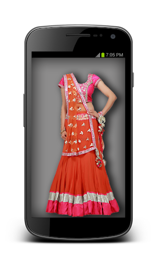 Lehanga Choli Suit Photo Maker