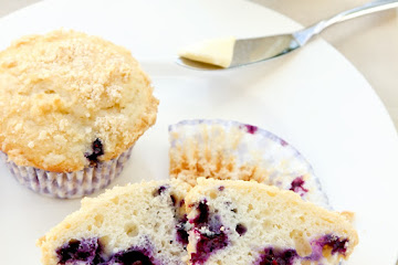 Blueberry Crumble Muffins Recipe