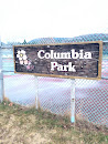 Columbia Park Sign