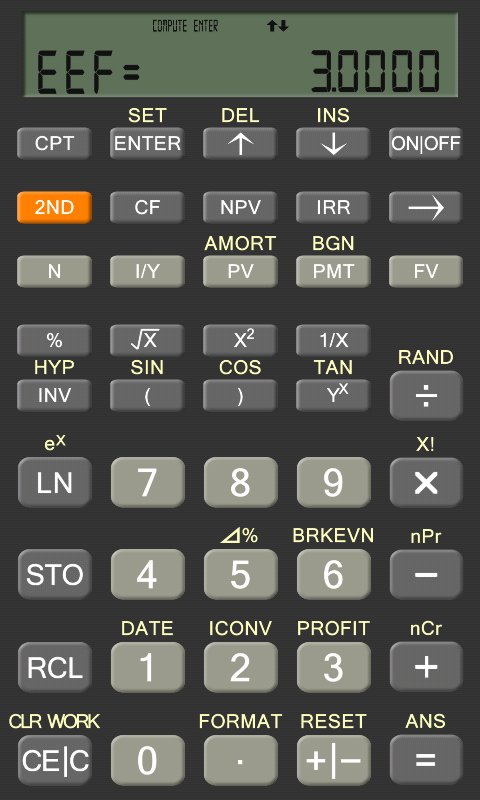 Financial Calculator Pro Screen 2