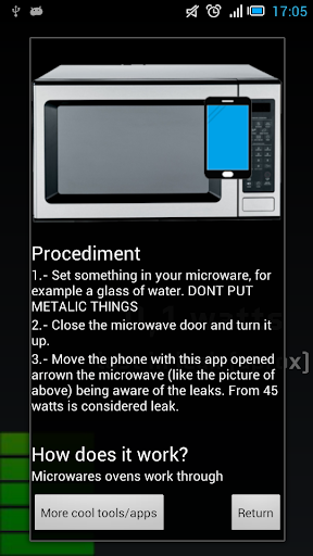 【免費工具App】Microwave Leak Detector-APP點子