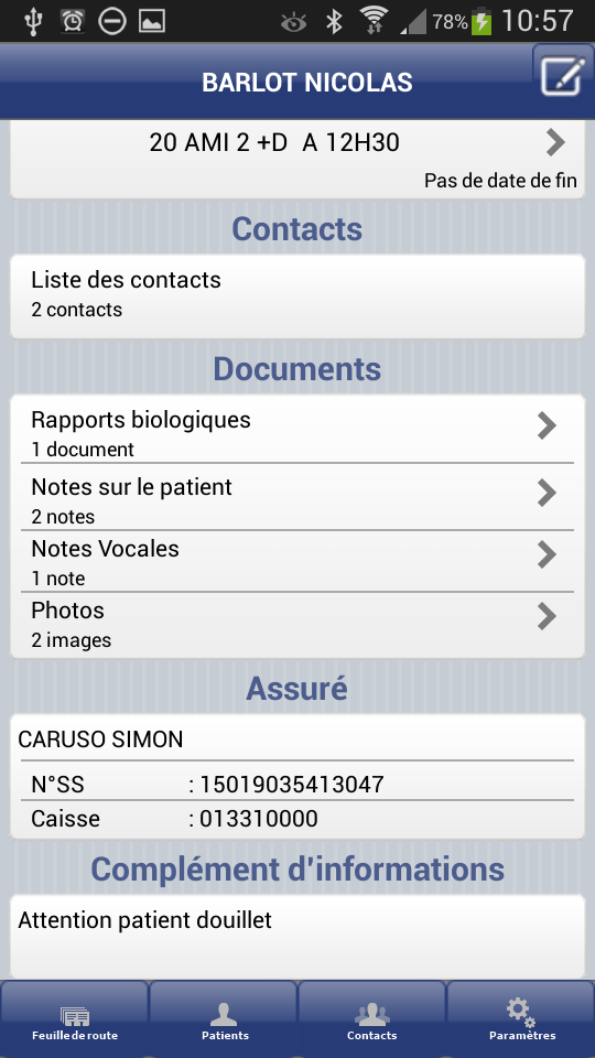 Vega Mobile Screen 3