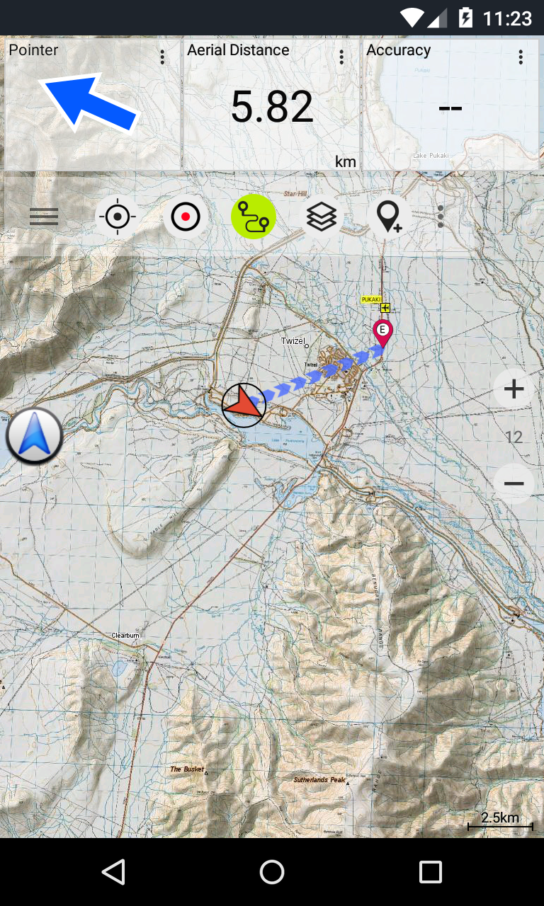 New Zealand Topo Maps Pro Screen 2
