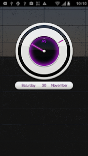 K1 Laser Clock Widget Screenshots 1
