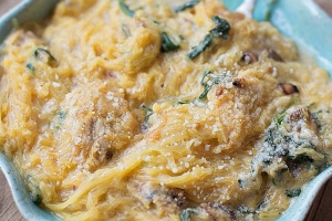 Cheesy Baked Spaghetti Squash Recipe