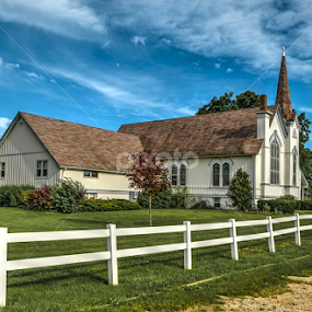 Wisconsin Church #2 by Michelle Cox - Buildings & Architecture Places of Worship