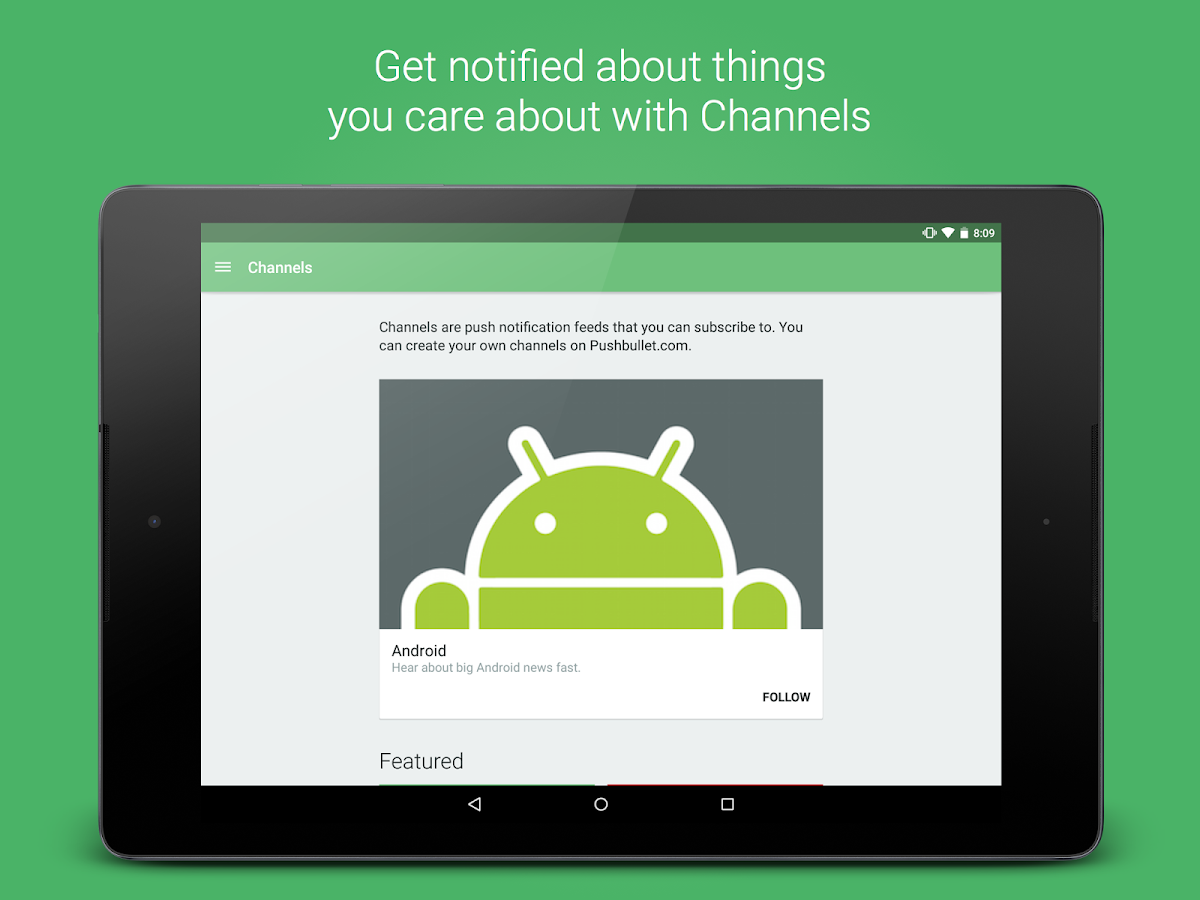 Pushbullet - screenshot