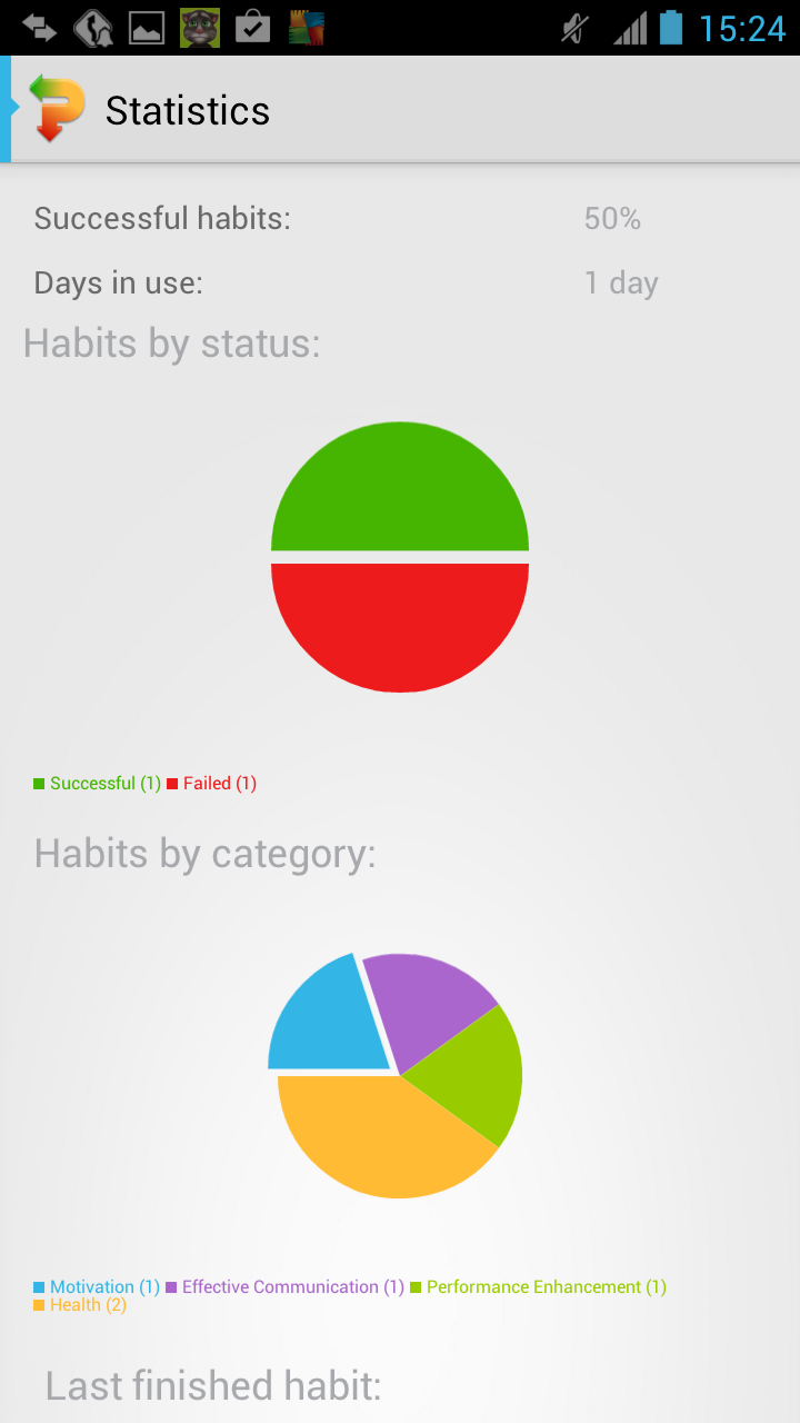 Habitizer Productivity Habits Screen 3