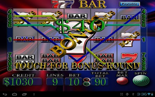 7's & BAR Vegas Slot Machine Screenshots 0