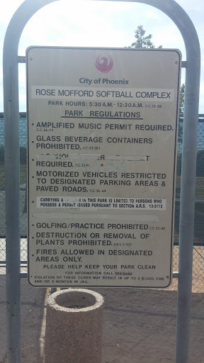 Rose Mofford Softball Complex