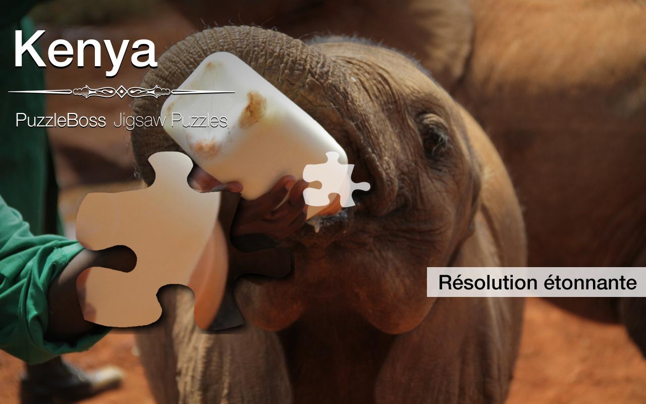 Android application Jigsaw Puzzles: Kenya screenshort