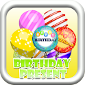 Birthday Floating Presents logo