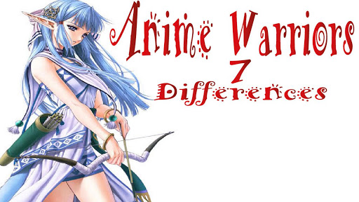 Anime Warrior Find Differences