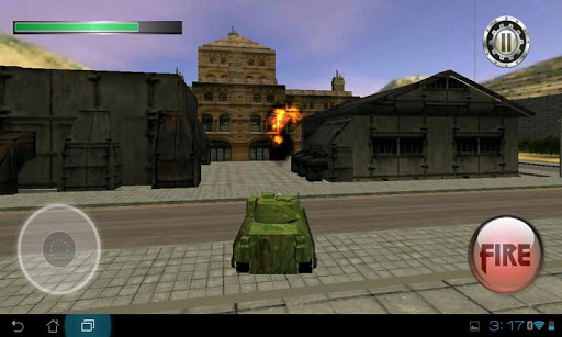 Tank Assault in City