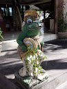 Frog Stone Sculpture