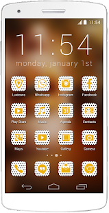 Free Download Luxicons Polka Dots Gold APK