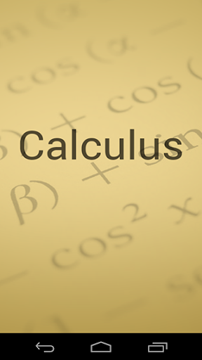 Calculus