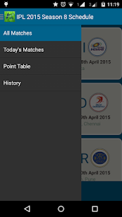 IPL 2015 Season 8 Schedule Screenshots 0