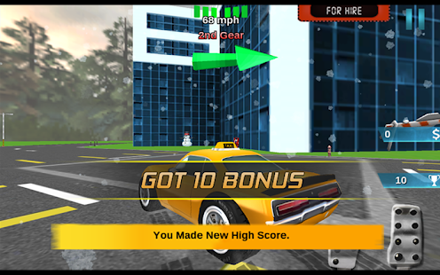 3D Santa Taxi Drive Screenshots 1