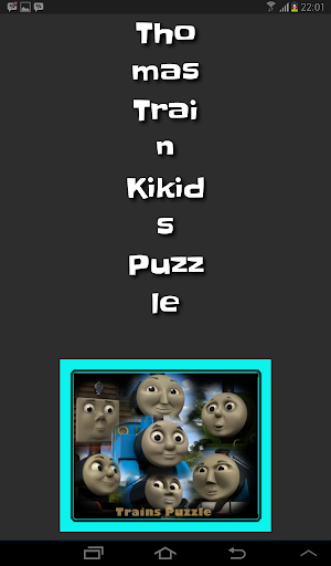 Thomas Train Kids Puzzle