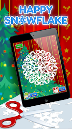 Happy Snowflake Christmas fun poster 9