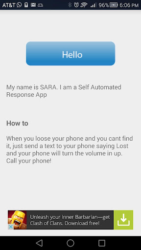 免費下載生產應用APP|SARA- Self Automated Response app開箱文|APP開箱王