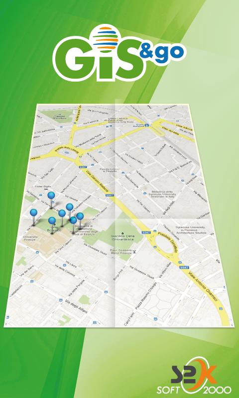 GIS&amp;GO - GPS measure area Screen 1