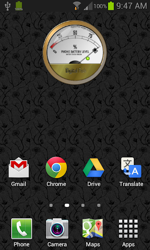 Battery Meter Widget