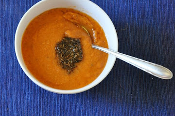 Tomato Soup with Kala Jeera and Cumin Tadka