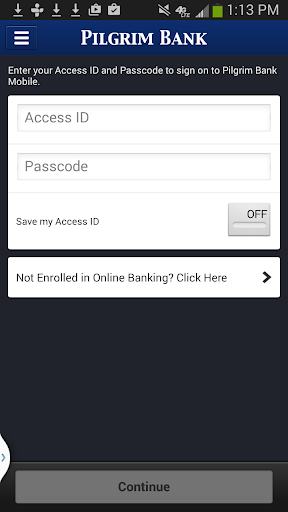 Pilgrim Bank Mobile