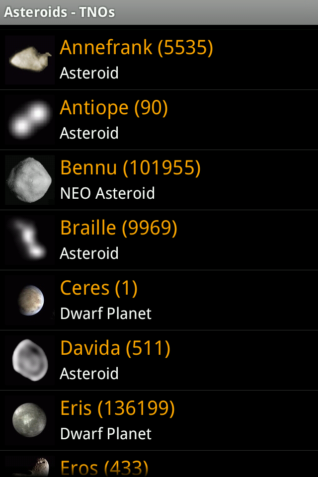 Sky Atlas Screen 3