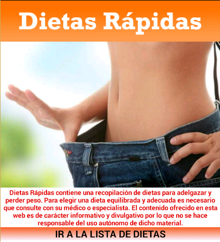 Dietas Rápidas