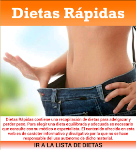 Free Dietas Rápidas APK for Android