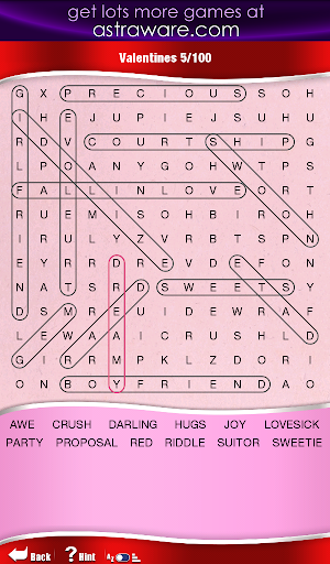 【免費拼字App】Valentine's Day Wordsearch-APP點子