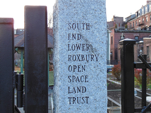 South End Lower Roxbury Land Trust Marker